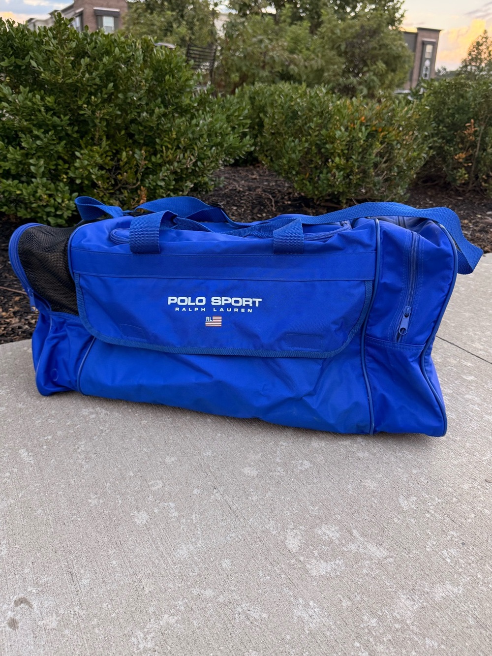 Vintage 90s Polo Sport Duffle Bag